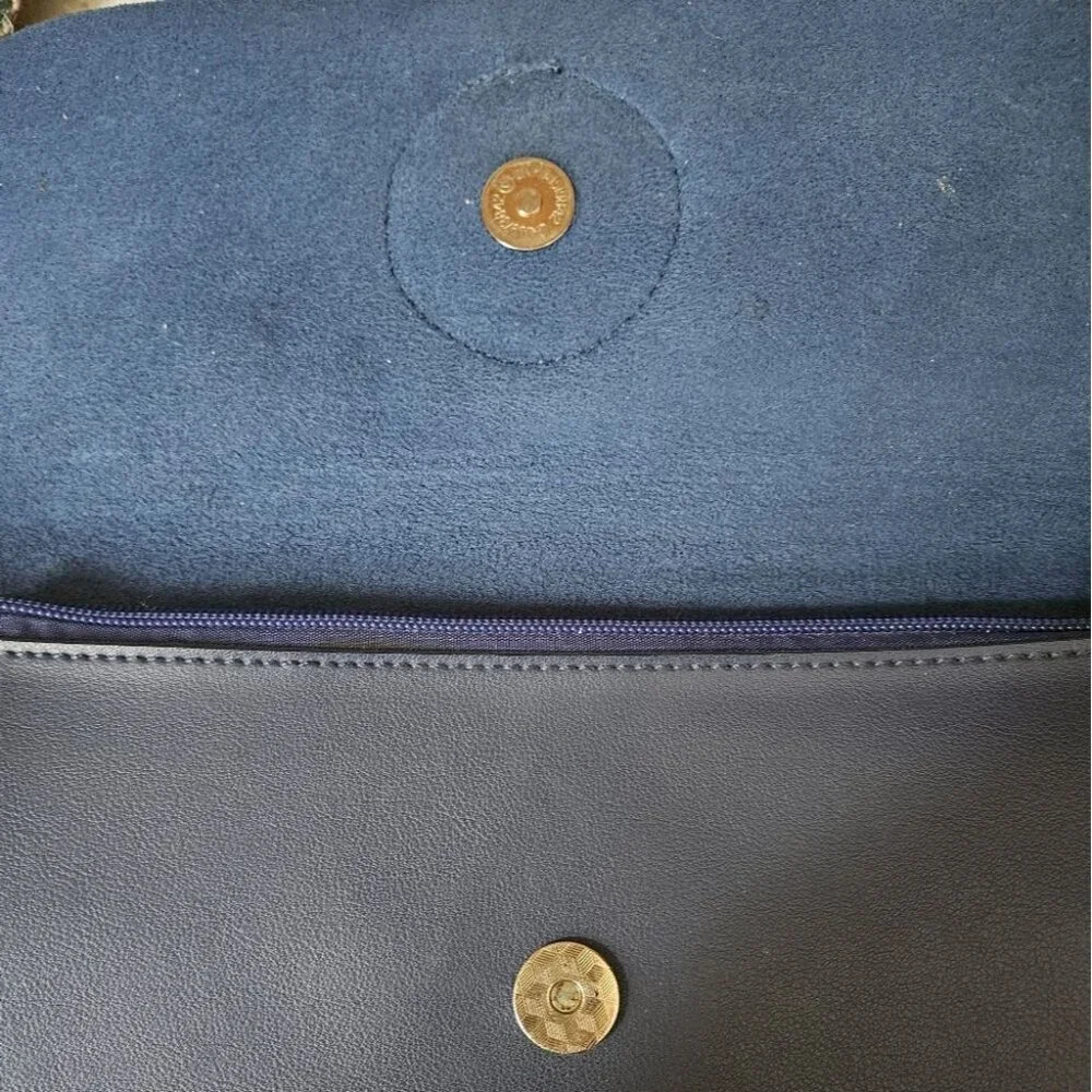 B. lush by Passion Vegan Leather Shoulder Bag with Double Strap/ Lanyard - Picture 10 of 14